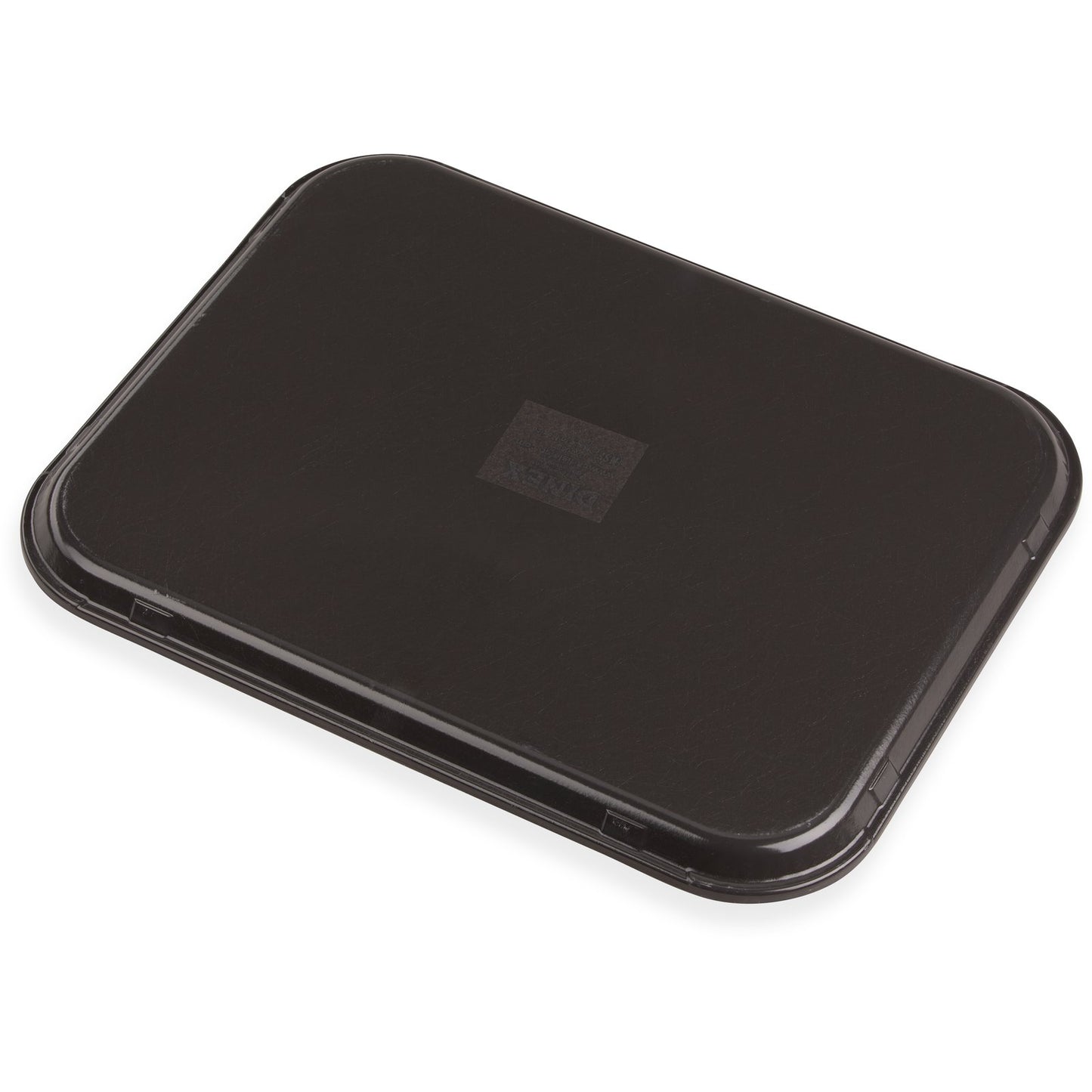 Dinex DX1089I44 14" x 18" Graphite Grey Flat Glasteel Tray