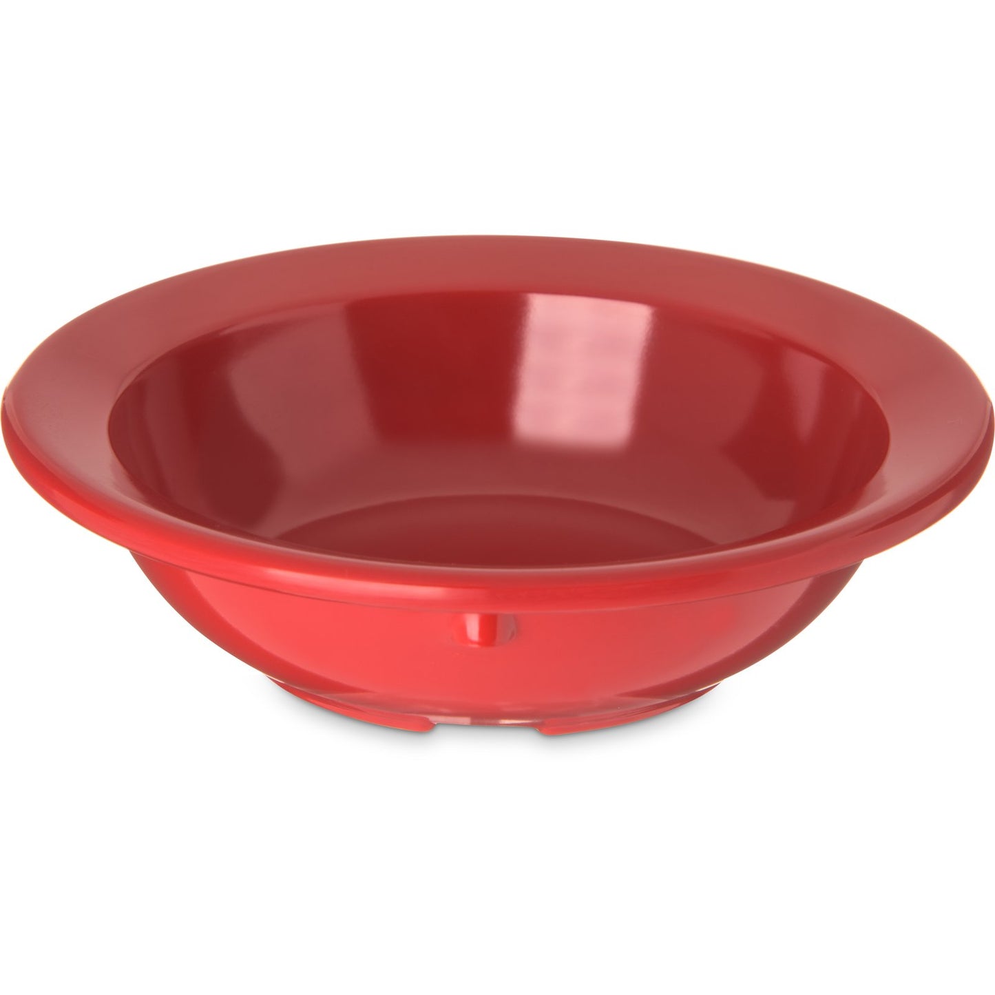 Carlisle 4353205 3.5 oz Red Dallas Ware Melamine Fruit Bowl