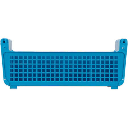Carlisle C32P114 17" x 7.75" x 6.9" Carlisle Blue 8-Compartment Polypropylene Perma-Sil Flatware Storage Basket