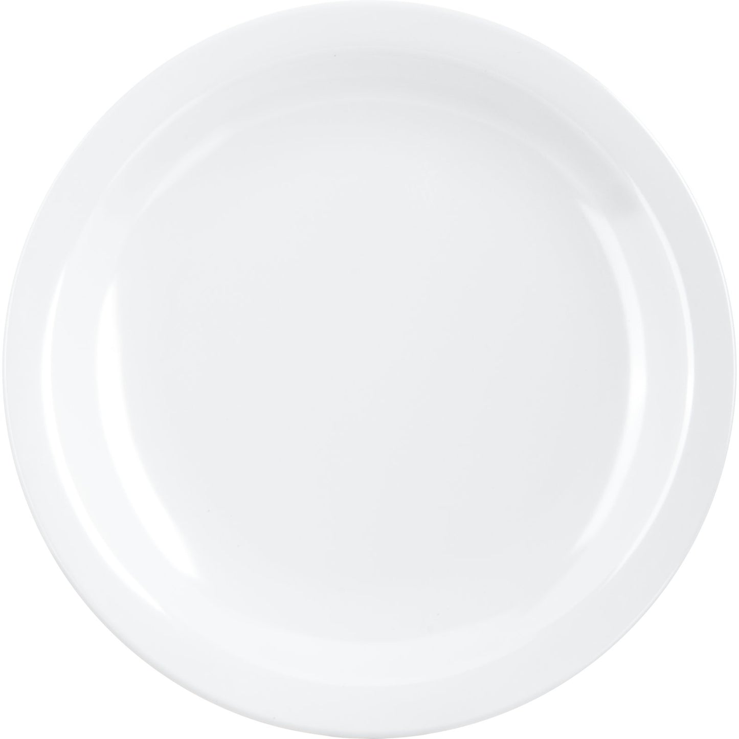 Carlisle KL20502 5.5" White Kingline Melamine Bread & Butter Plate