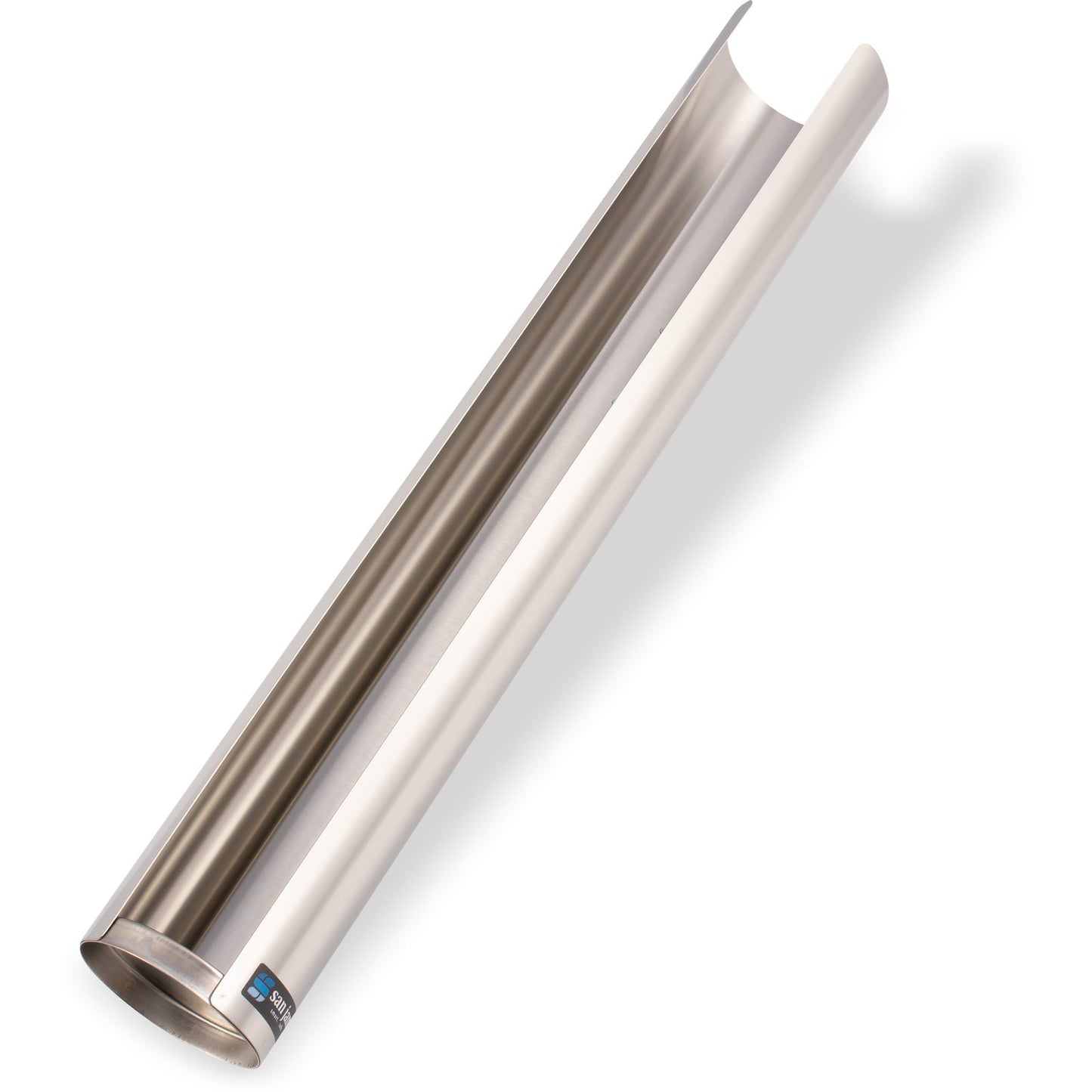 San Jamar L3200 Stainless Steel Wall-Mount Lid Dispenser for 6-10 oz. Cup Lids