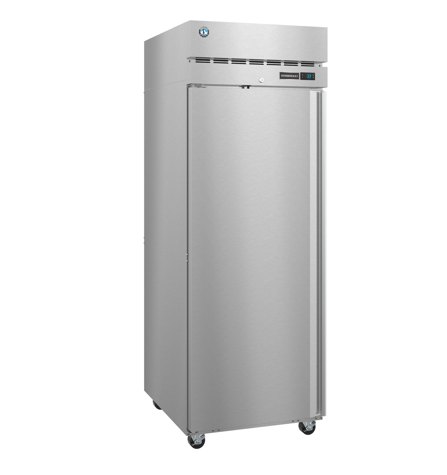 Hoshizaki F1A-FSL One Section Full Stainless Door with Lock Upright Freezer