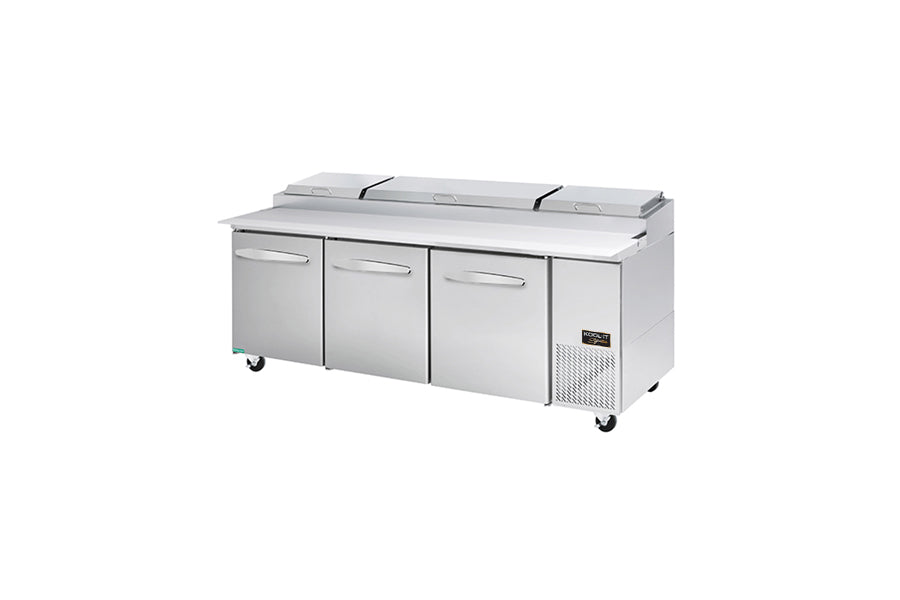 Kool-It KPT-93-3 93" Triple Door Pizza Prep Table