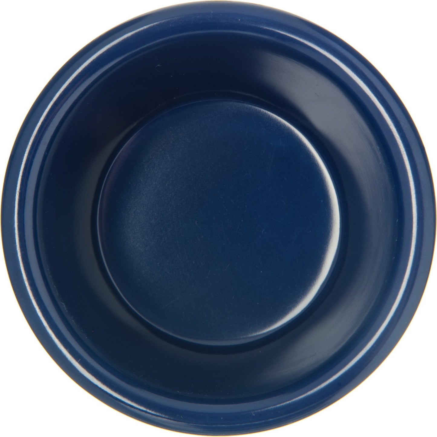 Carlisle S29360 3 oz Cobalt Blue Melamine Fluted Ramekin