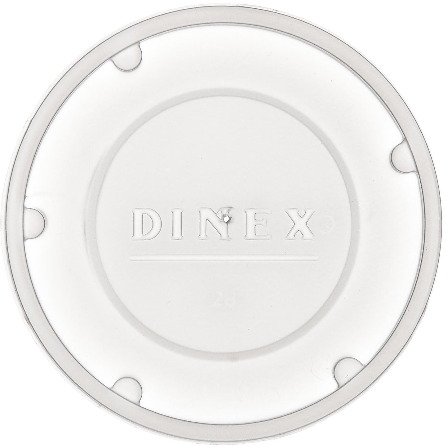 Dinex DX11968714 Translucent Tumbler Lid (1000/cs)