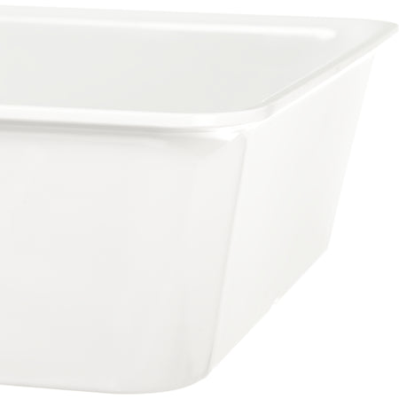 Carlisle 5552437 Full Size Bavarian Cream Melamine Balsam Pan 4" Deep