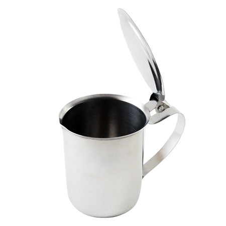 Omcan 80819 10 oz Stainless Steel Server with Stackable Cover