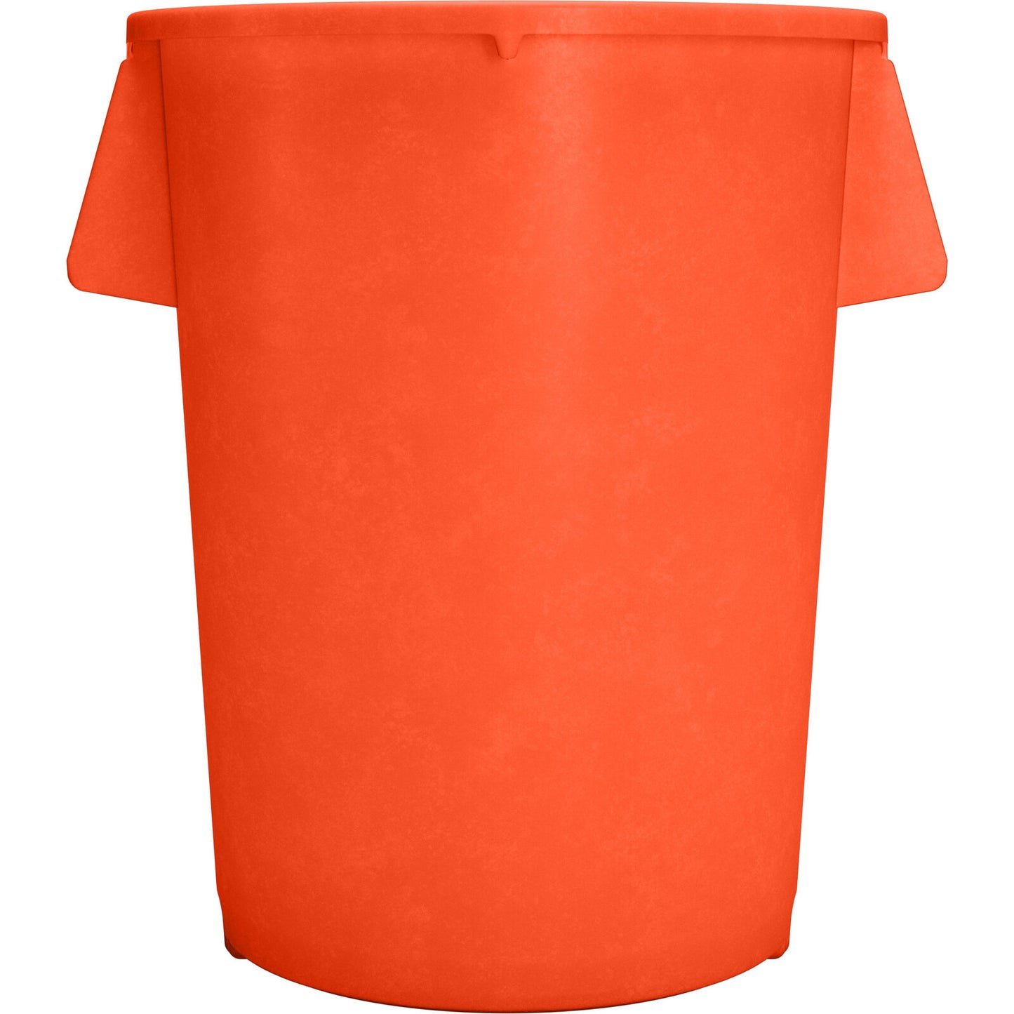 Sparta 84105524 55 Gallon Orange Round Polyethylene Bronco Waste Bin Trash Container