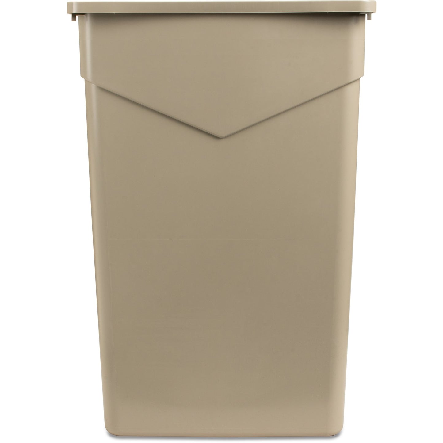 Carlisle 34202306 23 Gallon Beige Rectangle Polyethylene TrimLine Waste Container