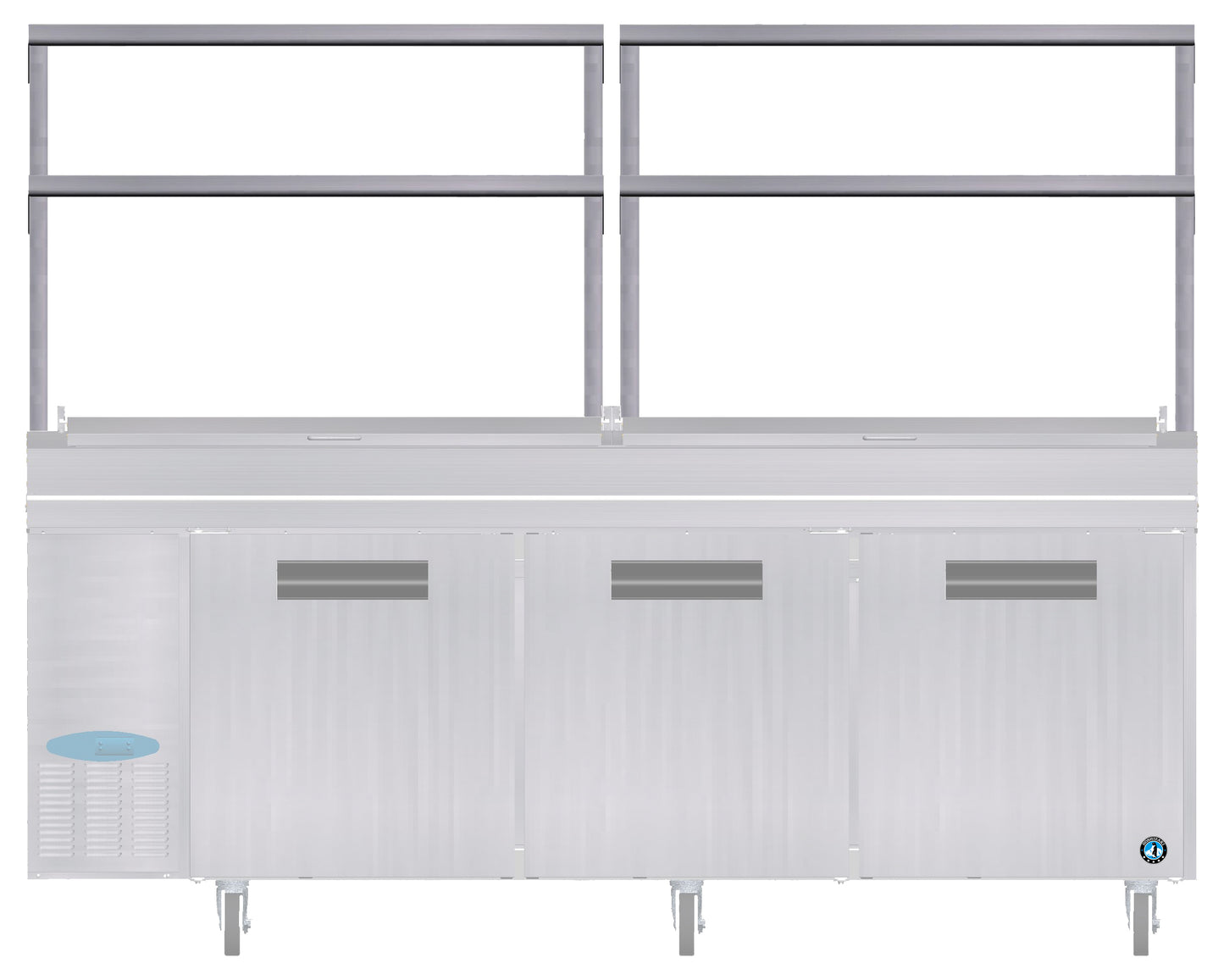Hoshizaki HS-5228_(x2) Double Overshelf for 93" W Pizza Cabinets