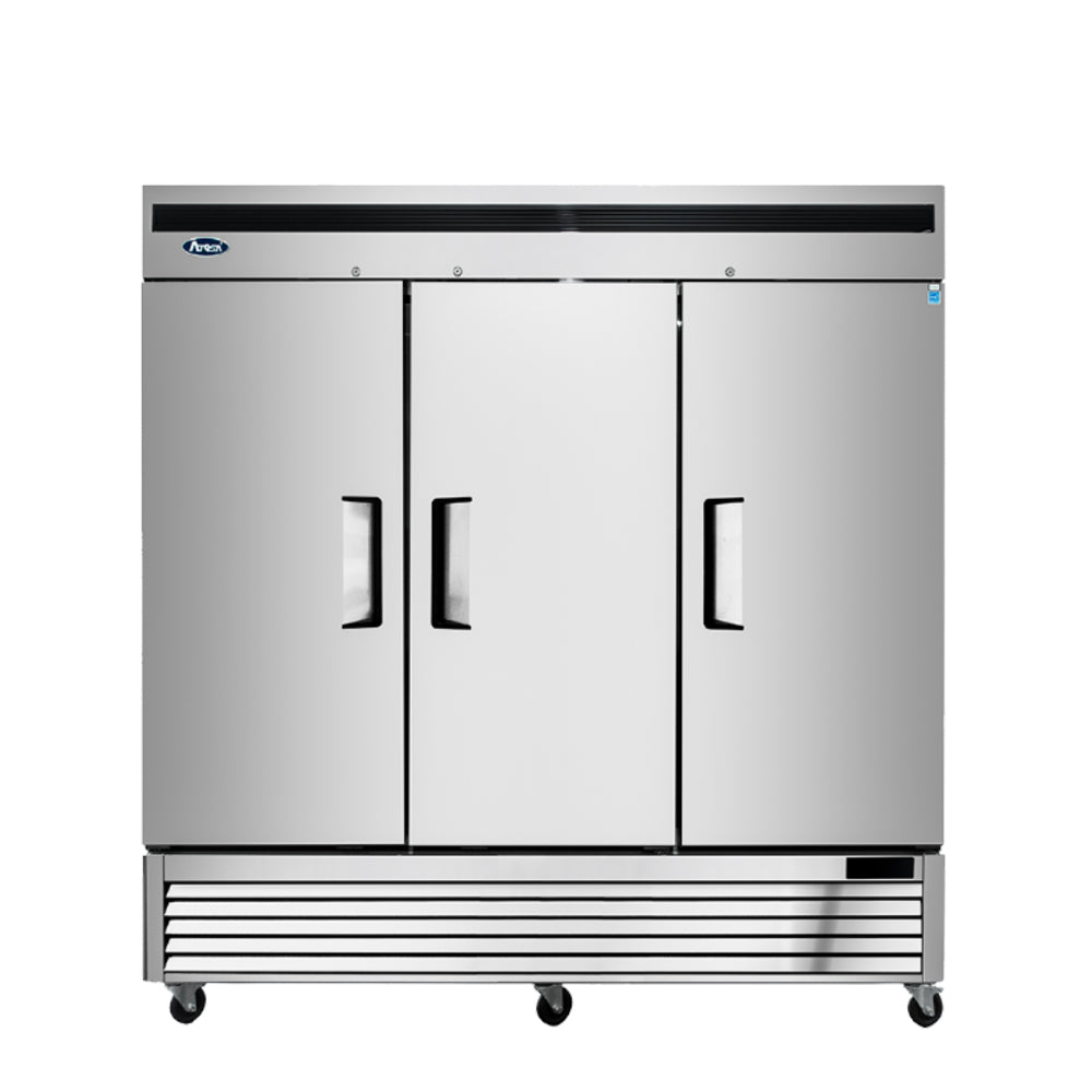 Atosa MBF8504GR Triple Door Bottom Mount Reach-In Freezer