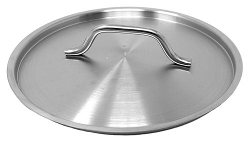 Omcan 80452 Replacement Cover for 8 Qt Stainless Steel Stock Pot, 6 and 7.5 Qts Stainless Steel Sauce Pans, and 9.5 " Stainless Steel Fry Pans