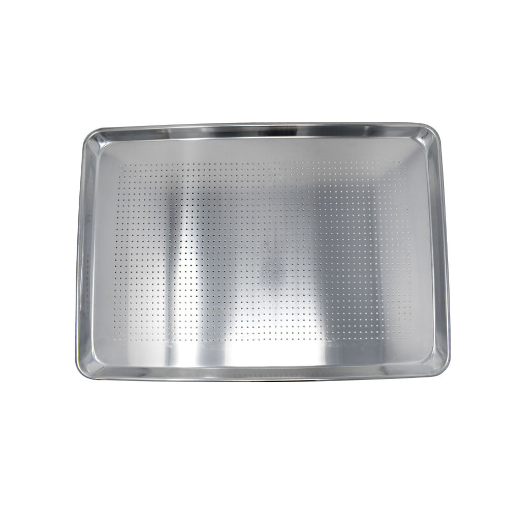 Omcan 39531 18" x 26" 20-Gauge Aluminum Perforated Tray