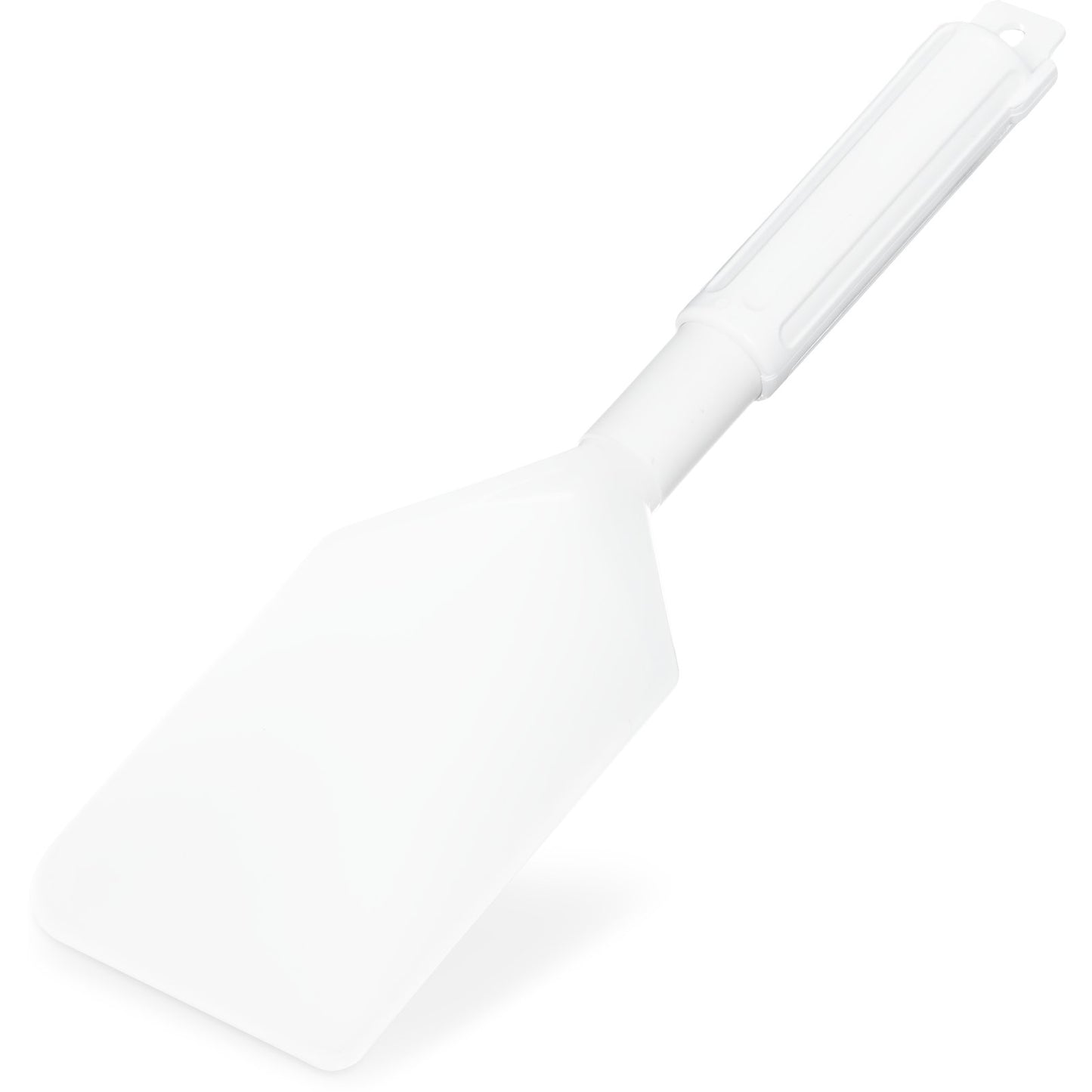 Carlisle 4035100 13 1/2" White Sparta Paddle with Nylon Blade and Polypropylene Handle
