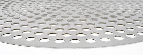 Omcan 46742 10-inch Aluminum Disk Perforated Pizza Pan