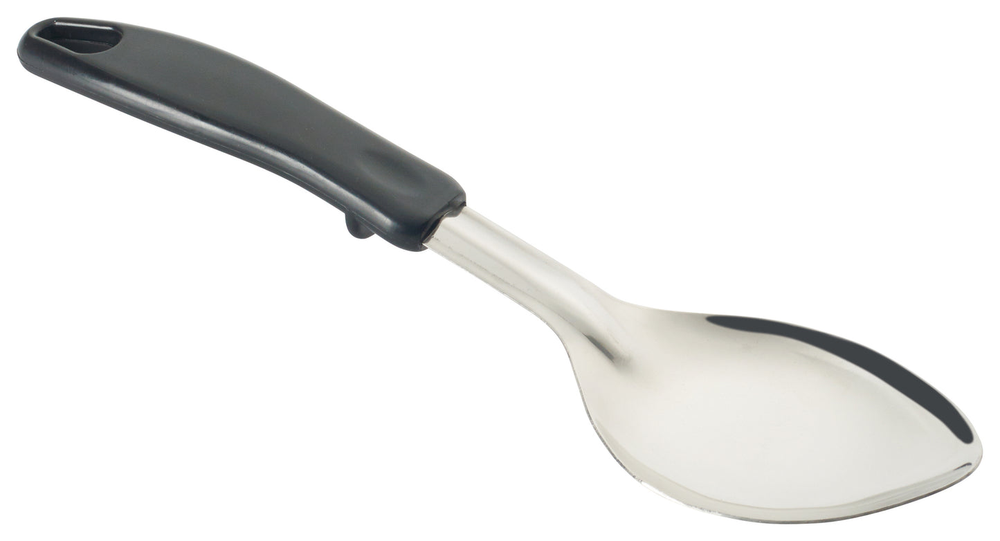 Winco BHOP-11 11" Stainless Steel Solid Basting Spoon