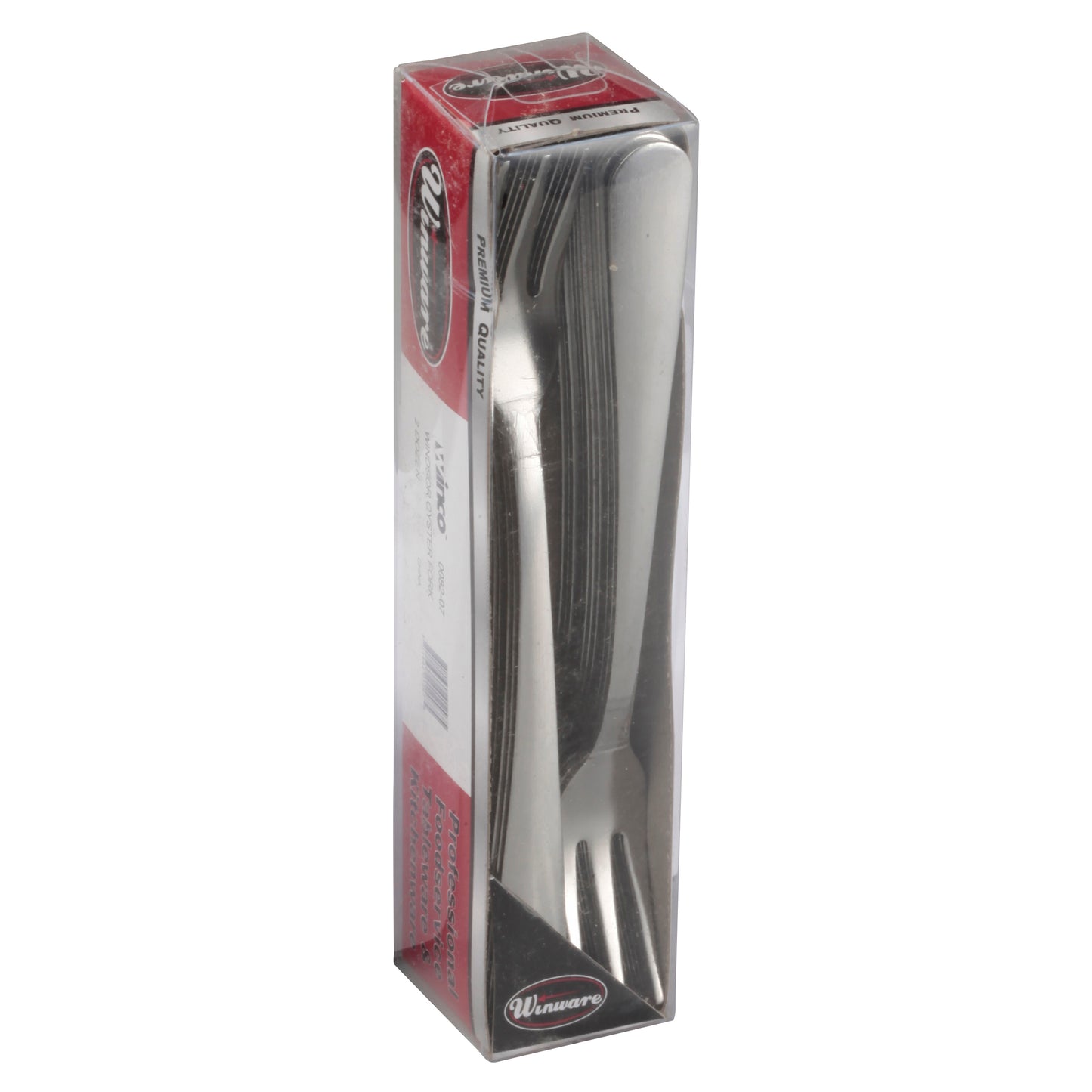 Winco 0082-07 Windsor Oyster Fork, 18/0 Medium Weight (2dozens/pack)