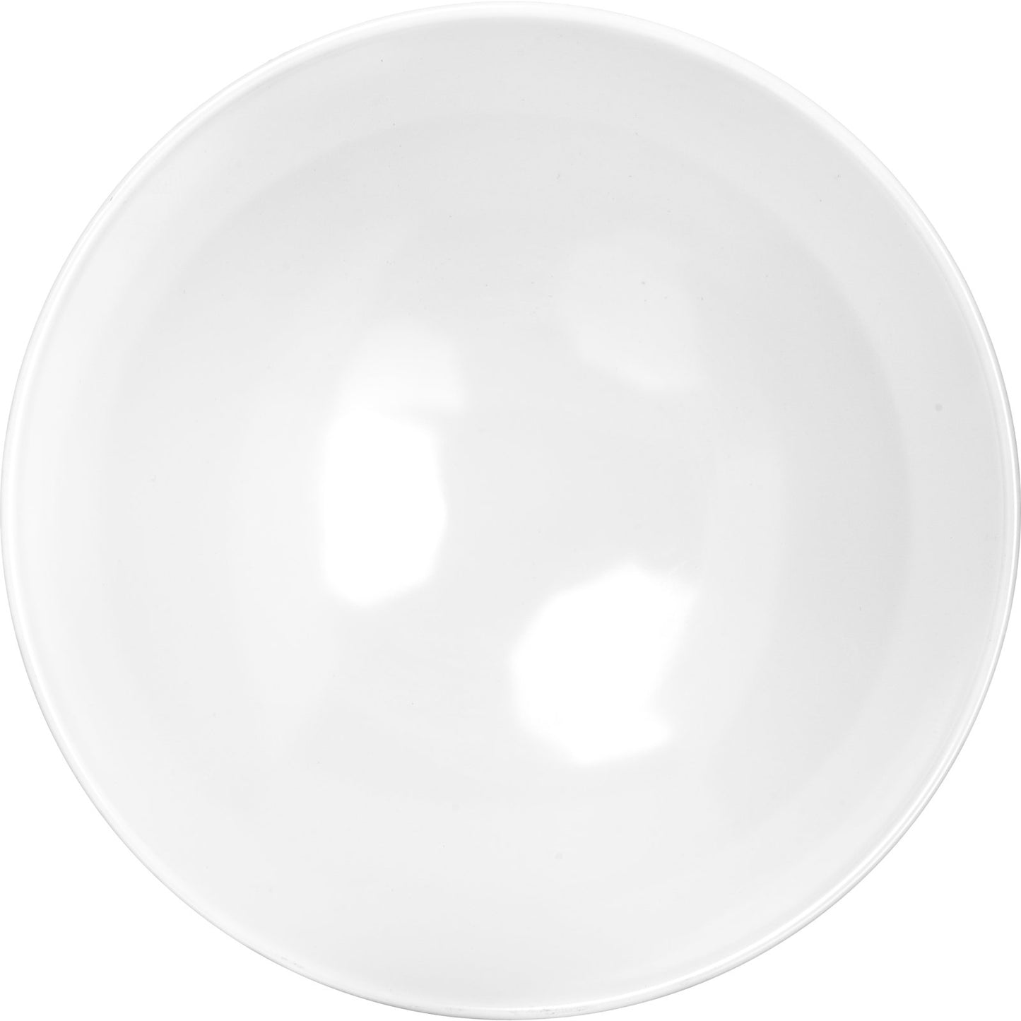Carlisle ARR24002 46 oz White Melamine Shallow Open Vegetable Bowl