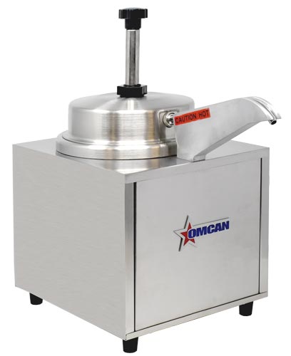 Omcan 44311 Stainless Steel Countertop Food Warmer (with Spout and Pump)