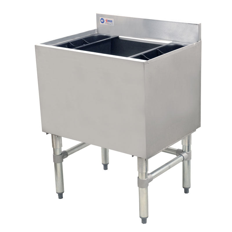 Omcan 43475 24-inch Stainless Steel Ice Bin