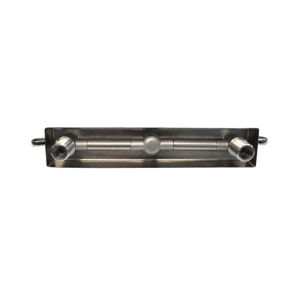 BK Resources EVO-8SM-XX Stainless Steel Evolution 8" C/C Splash Mount Faucet, Body Only