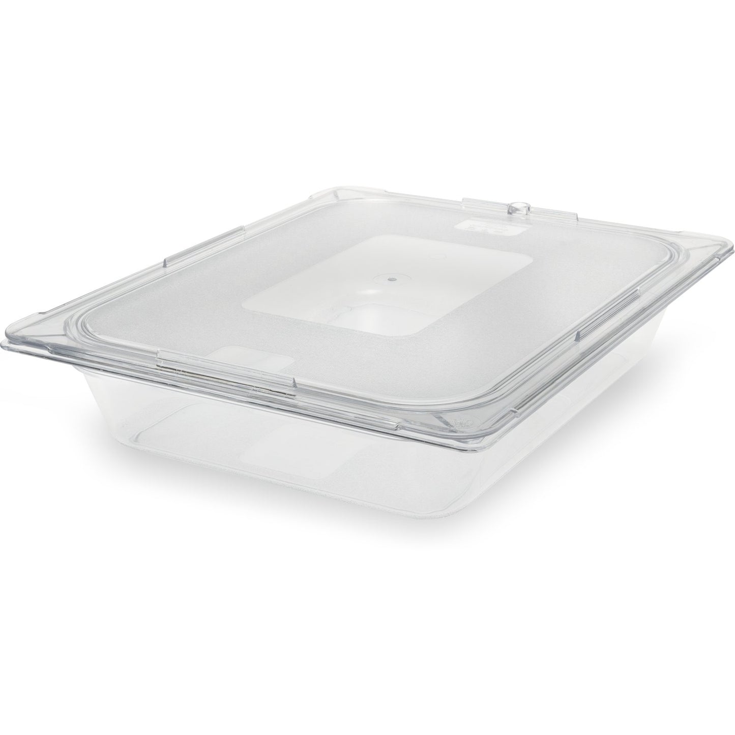 Carlisle 10220B07 1/2 Size Clear Polycarbonate StorPlus Food Pan, 2.5" Deep