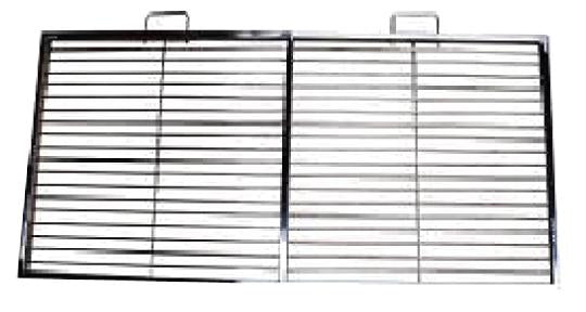 Omcan 23557 Large Stainless Steel Shelf for Large Outdoor Wood Burning Oven