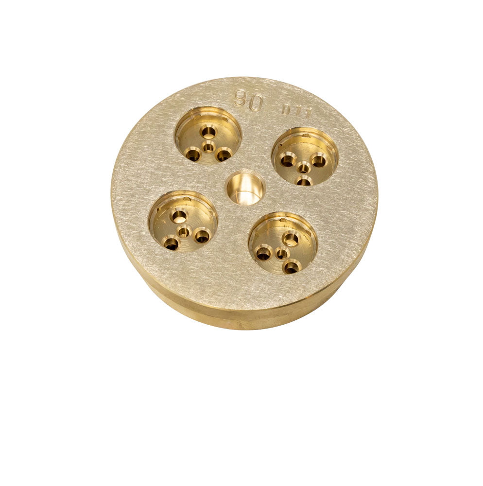 Omcan 19434 4.8mm Pasta Die #90 Rigatoni