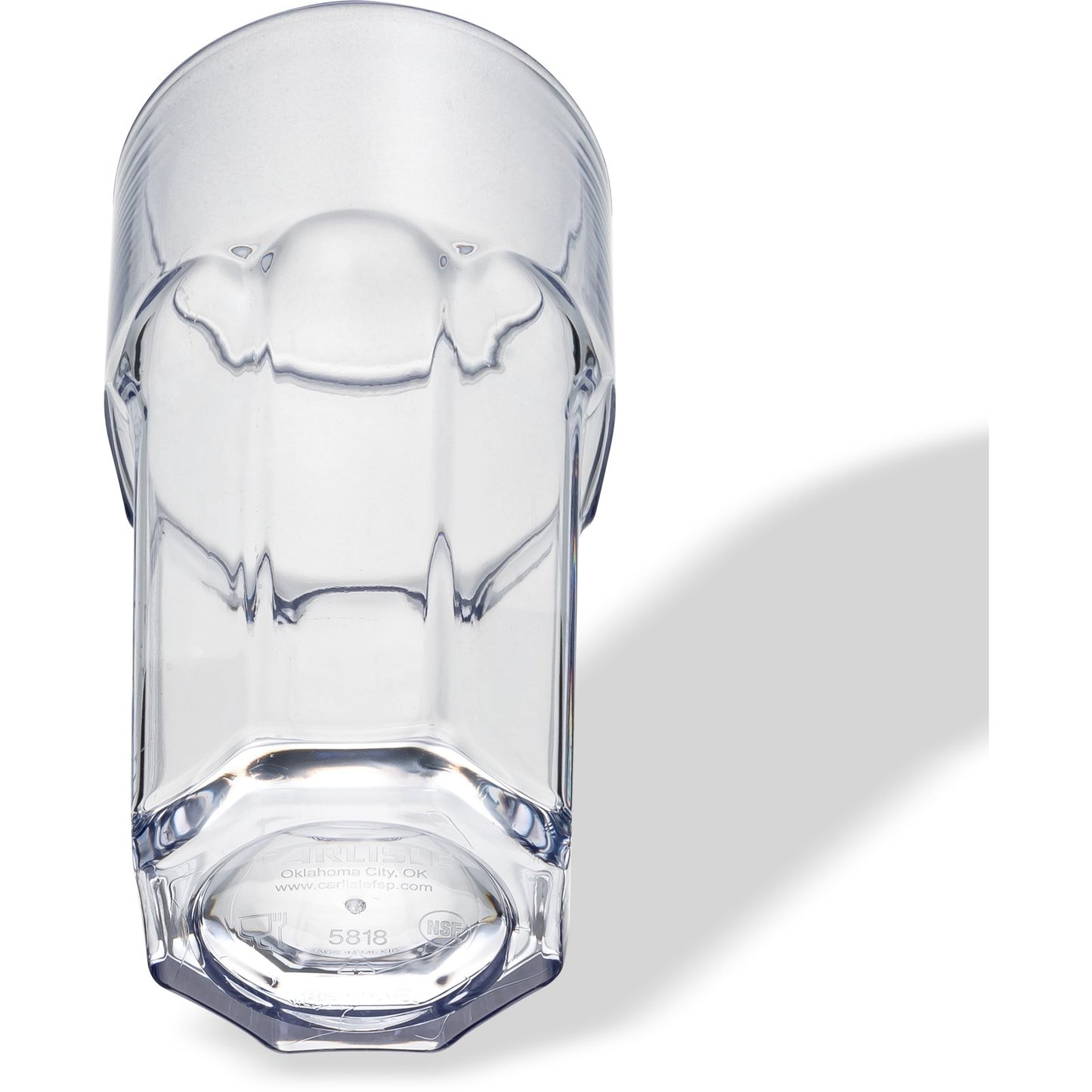 Carlisle 581607 16 oz Clear SAN Louis Tumbler