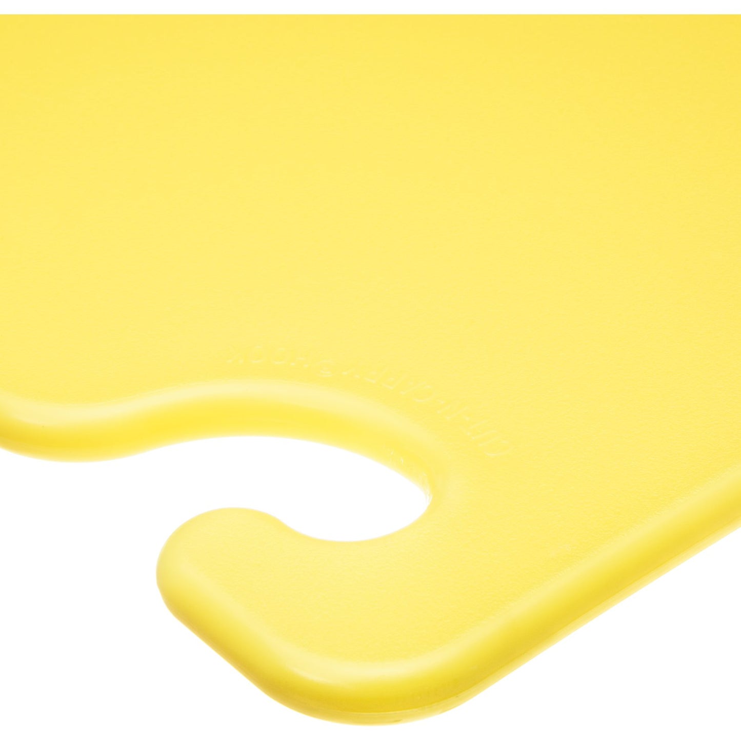 San Jamar CB182412YL 18" x 24" x 0.5" Yellow Cut-N-Carry Cutting Board