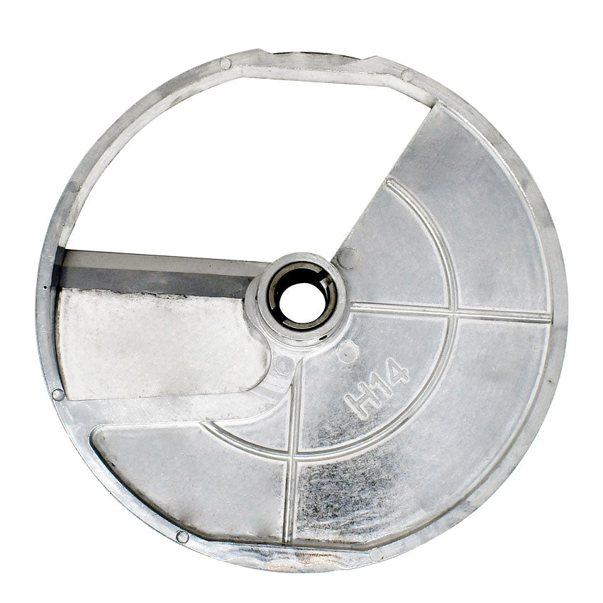 Omcan 22333 14 mm Straight Slicing Disc for item 10835, 10927 and 19476 Food Processors