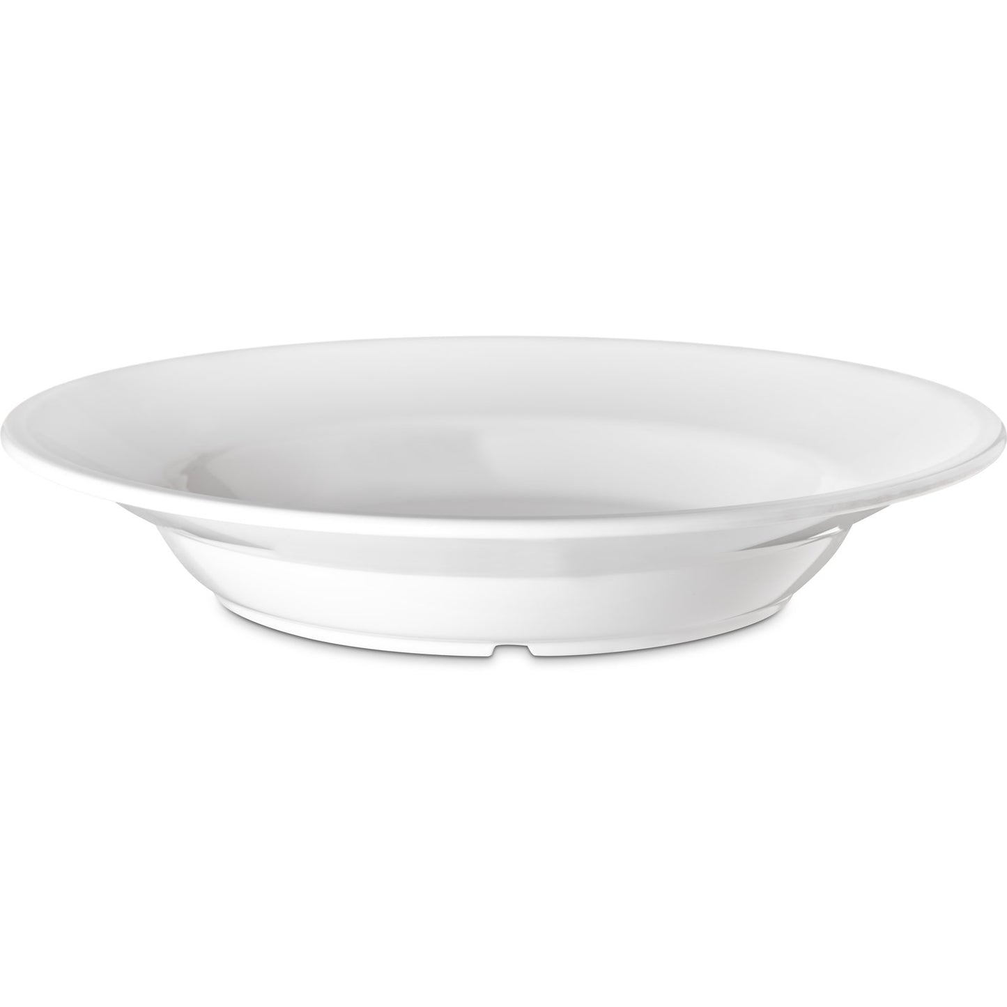 Carlisle PCD31202 12 oz White Polycarbonate Soup Salad Broth Bowl