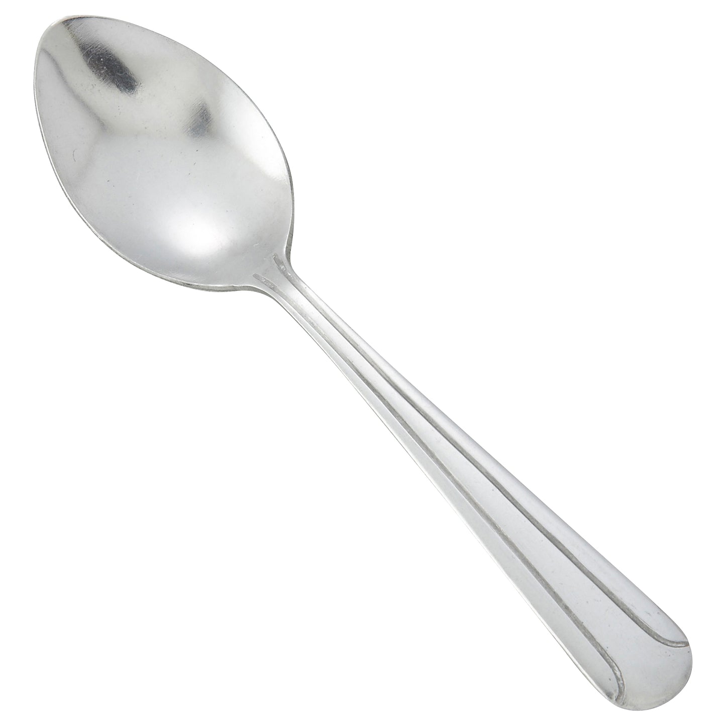 Winco 0001-09 Dominion Demitasse Spoon, 18/0 Medium Weight