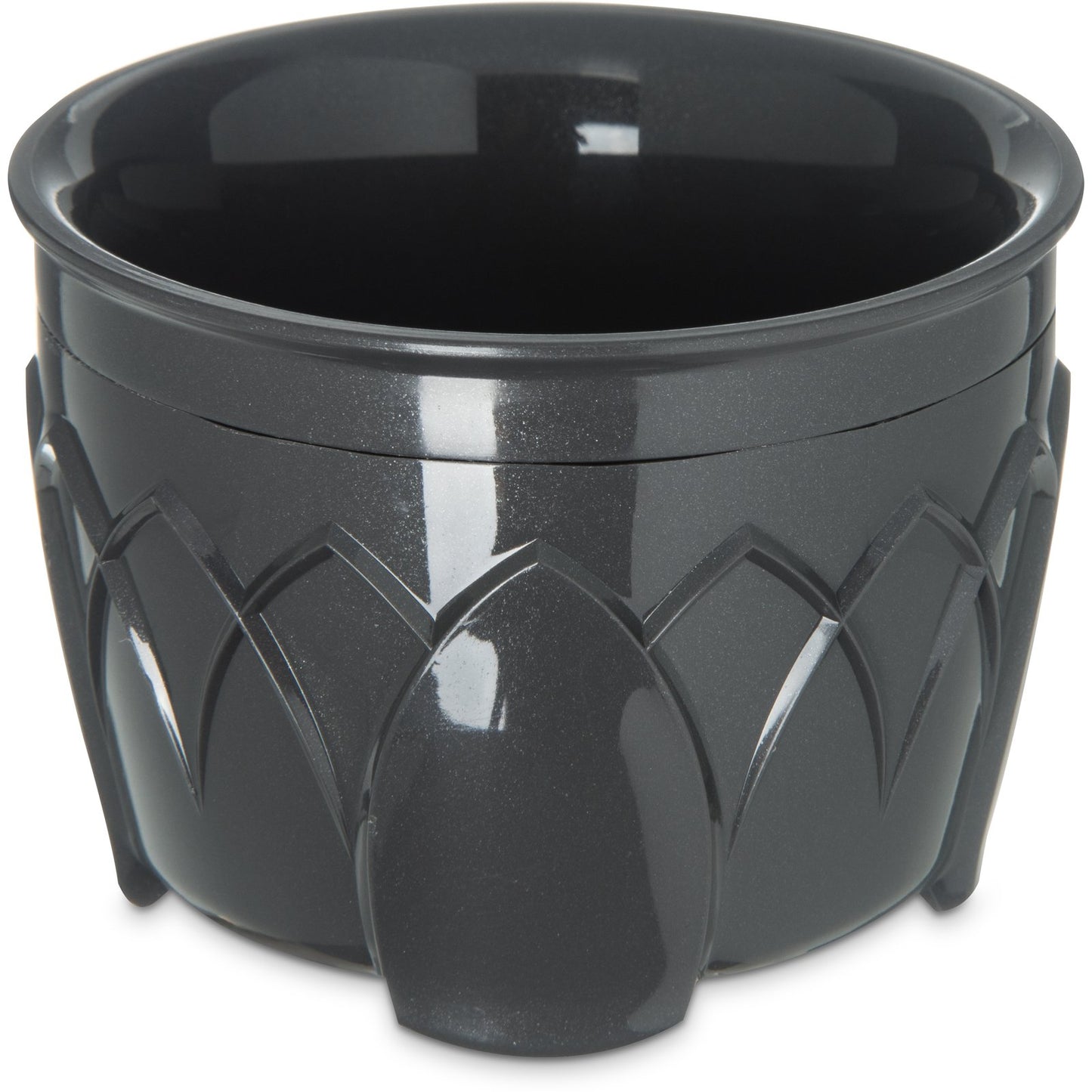 Carlisle DX520044 5 oz Graphite Grey Polypropylene Fenwick Bowl
