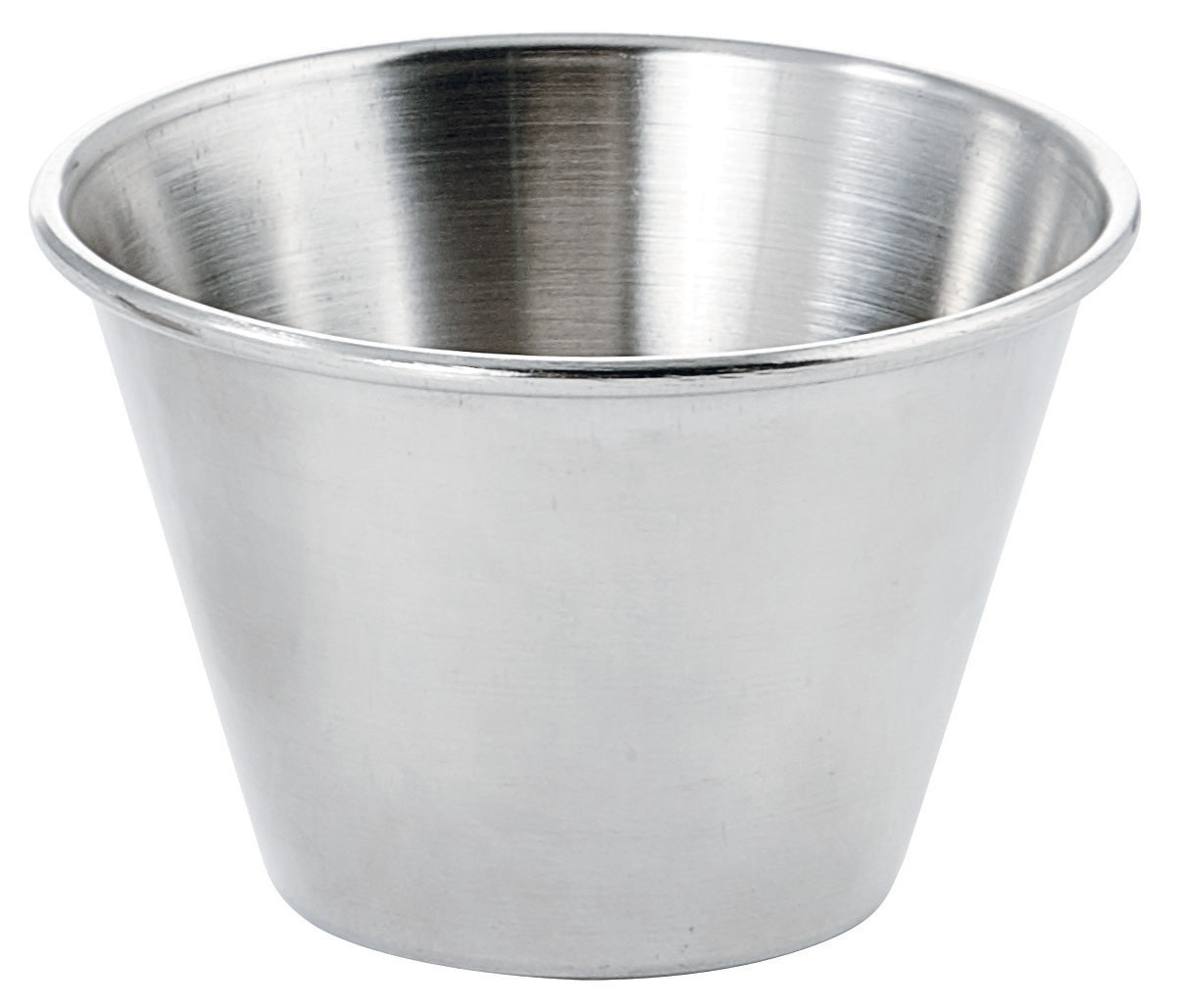 Winco SCP-40 4 oz. Stainless Steel Sauce Cups