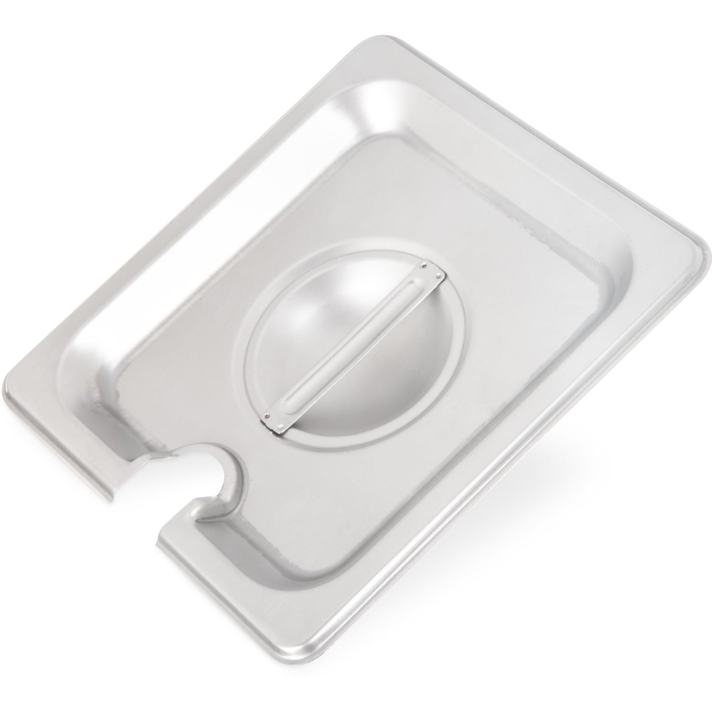 Carlisle 607160CS 1/6 Size Stainless Steel DuraPan Hotel Pan Slotted Handled Cover