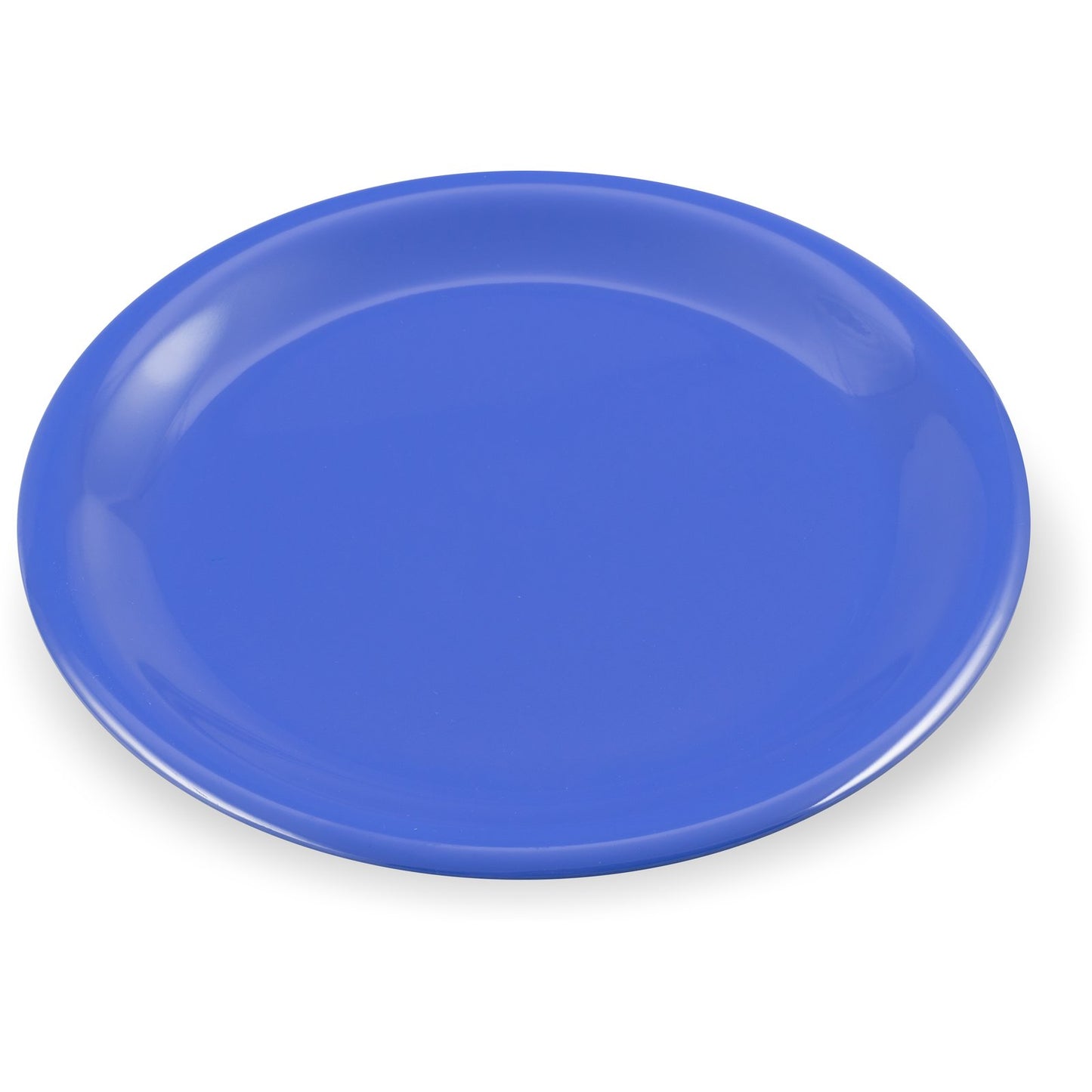 Carlisle 3300414 9" Ocean Blue Sierrus Melamine Narrow Rim Dinner Plate