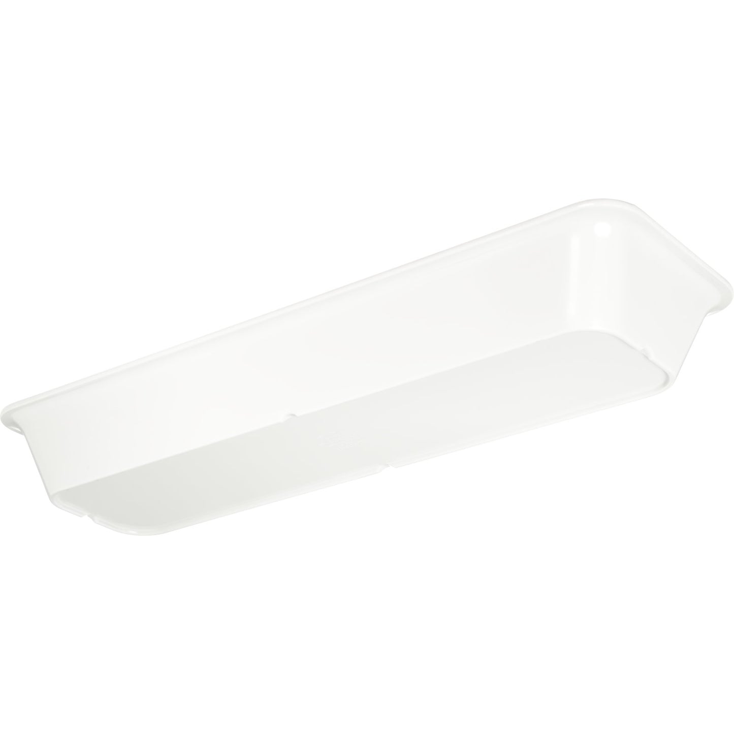 Carlisle 5552837 Half Long Size Bavarian Cream Melamine Balsam Pan 2.5" Deep