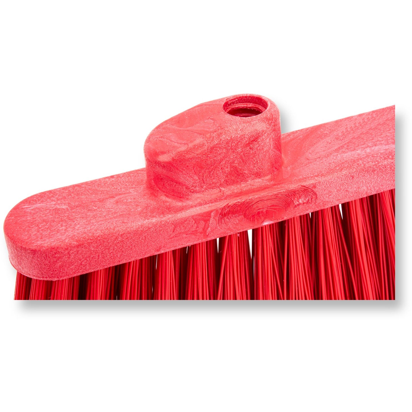 Carlisle 36867EC05 Red OmniFit Color-Code Flagged Broom Head