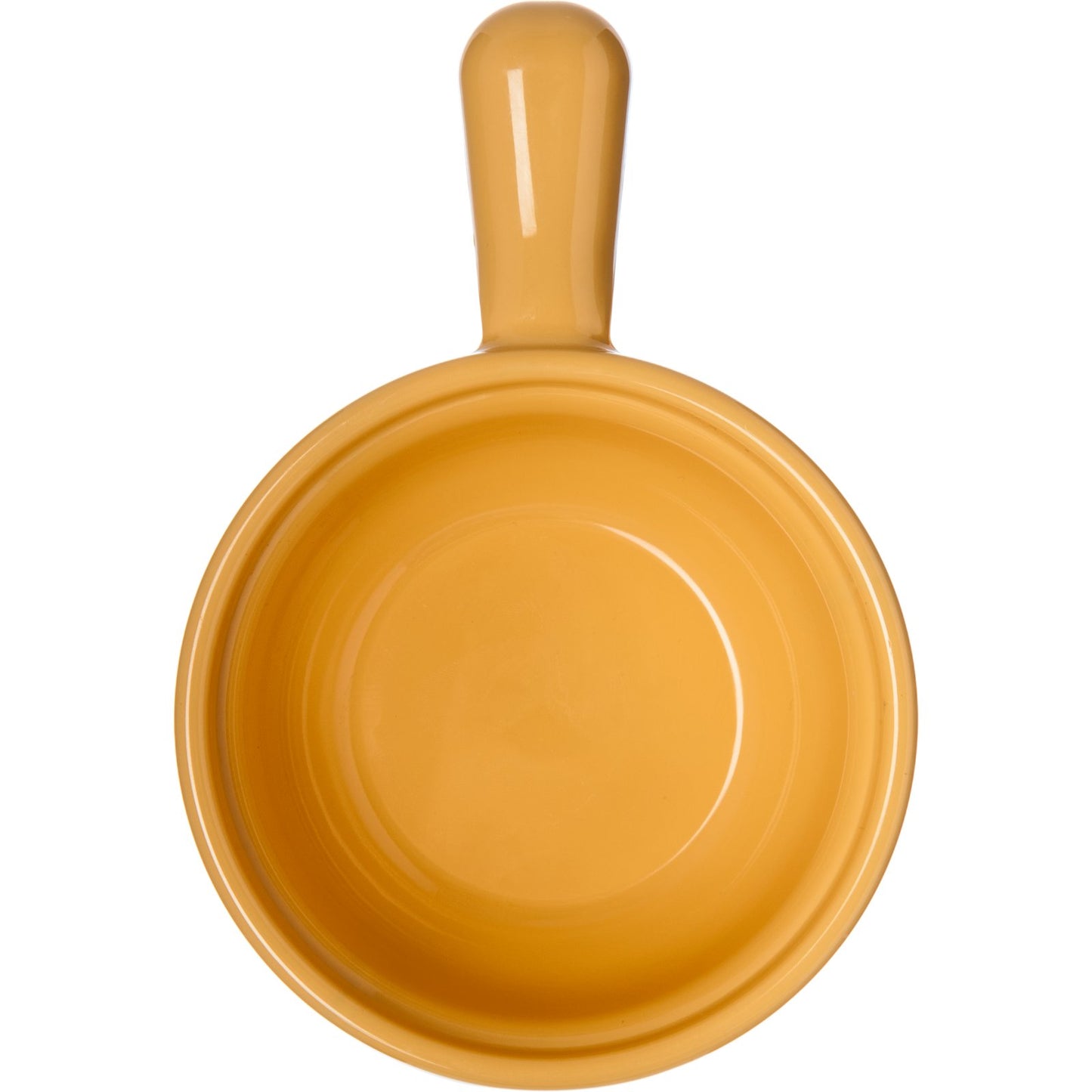 Carlisle 700622 8 oz Honey Yellow Handled Soup Bowl