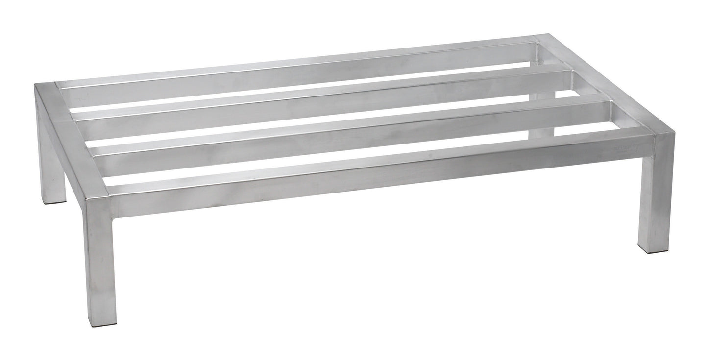 Winco ASDR-2060 20" x 60" x 8" Aluminum Dunnage Rack