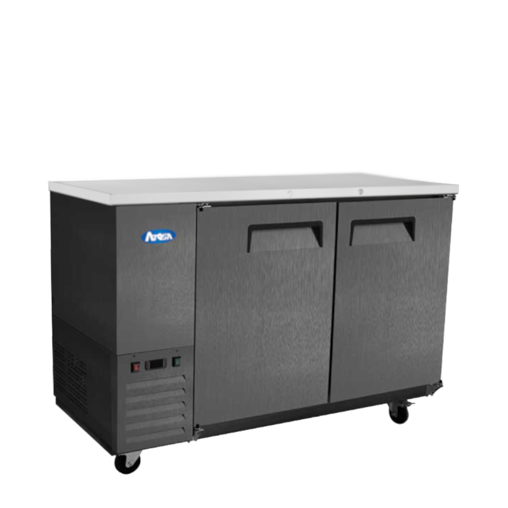 Atosa SBB48GR-AUS2 48" Black Back Bar Cooler