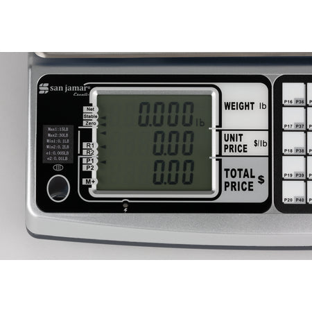 Carlisle SCDG30LFT Silver Legal for Trade Scale