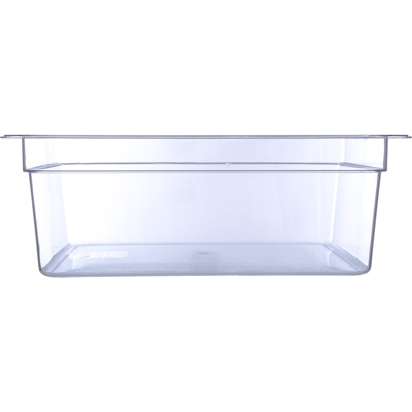 Carlisle 10203B07 Full-Size Clear Polycarbonate StorPlus Food Pan, 8" Deep