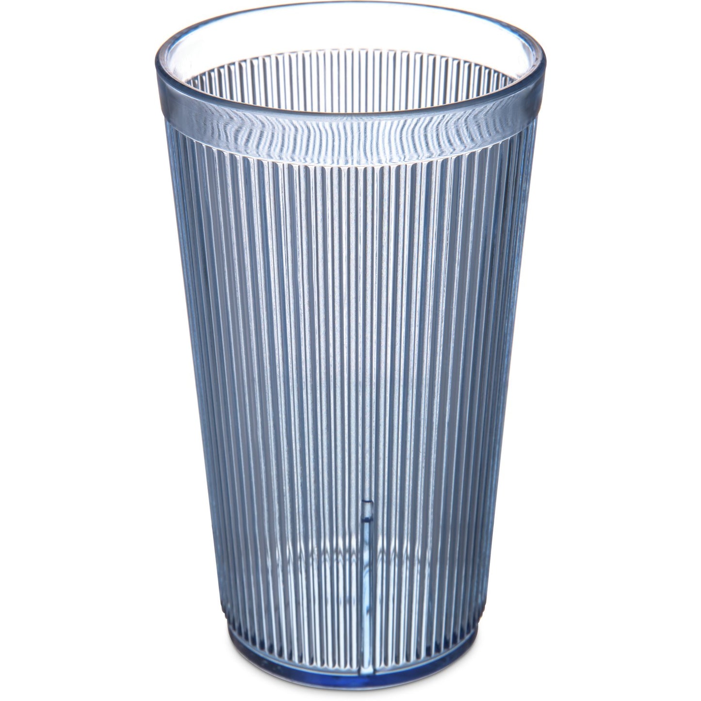 Carlisle 402054 20.7 oz Blue SAN Crystalon Stack-All Tumbler