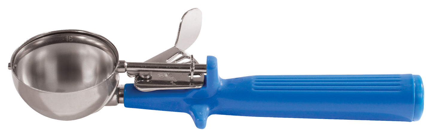 Winco ICOP-16 Size 16 Blue Ice Cream Disher