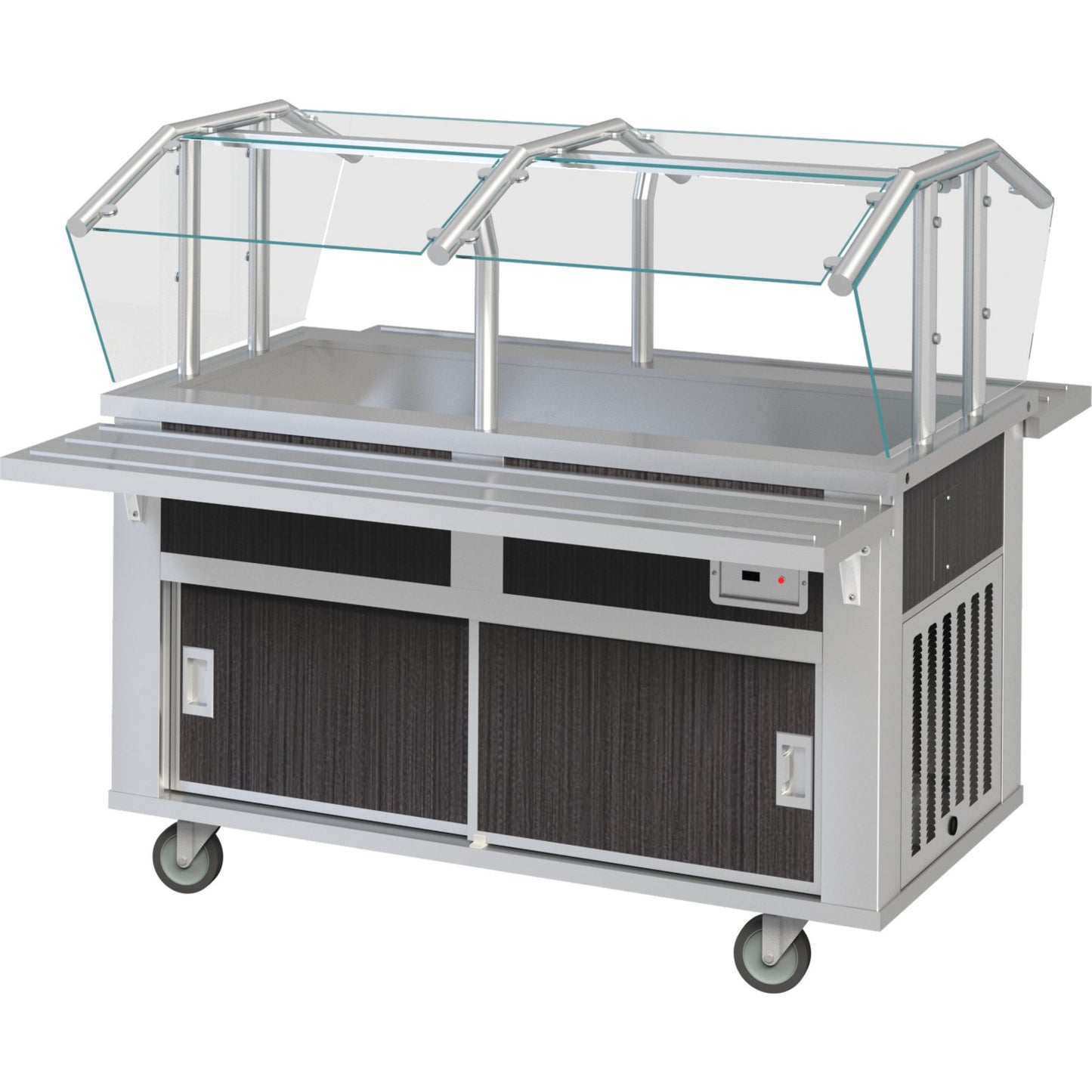 Dinex DXP2CM 35" x 30" x 36" Stainless Steel DineXpress Cold Food Counter