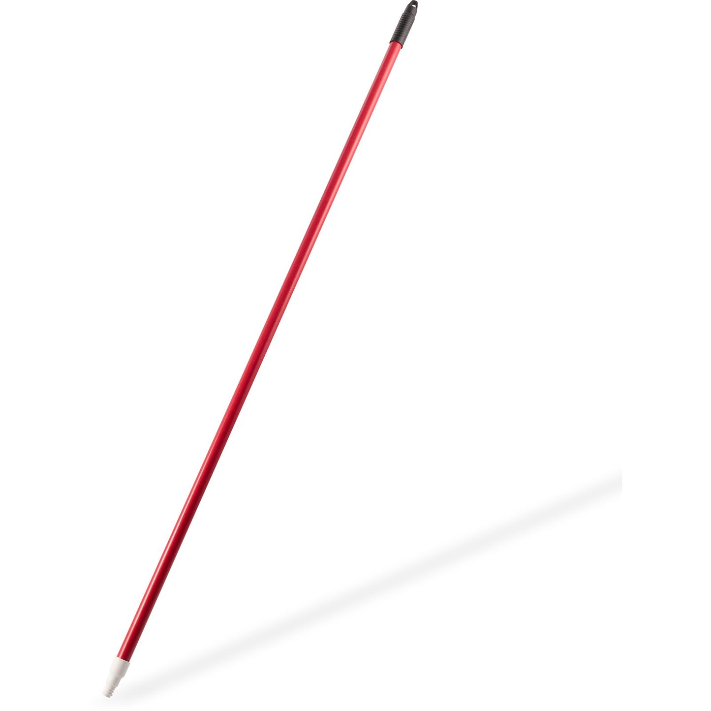 Carlisle 4022705 60" Red Fiberglass Sparta Solid Foam-Filled, Threaded Handle with Flex Tip