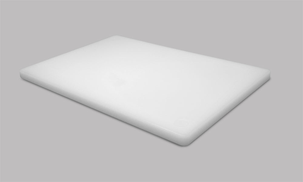 Omcan 41417 6" x 10" x 1/2" White Polyethylene Cutting Board