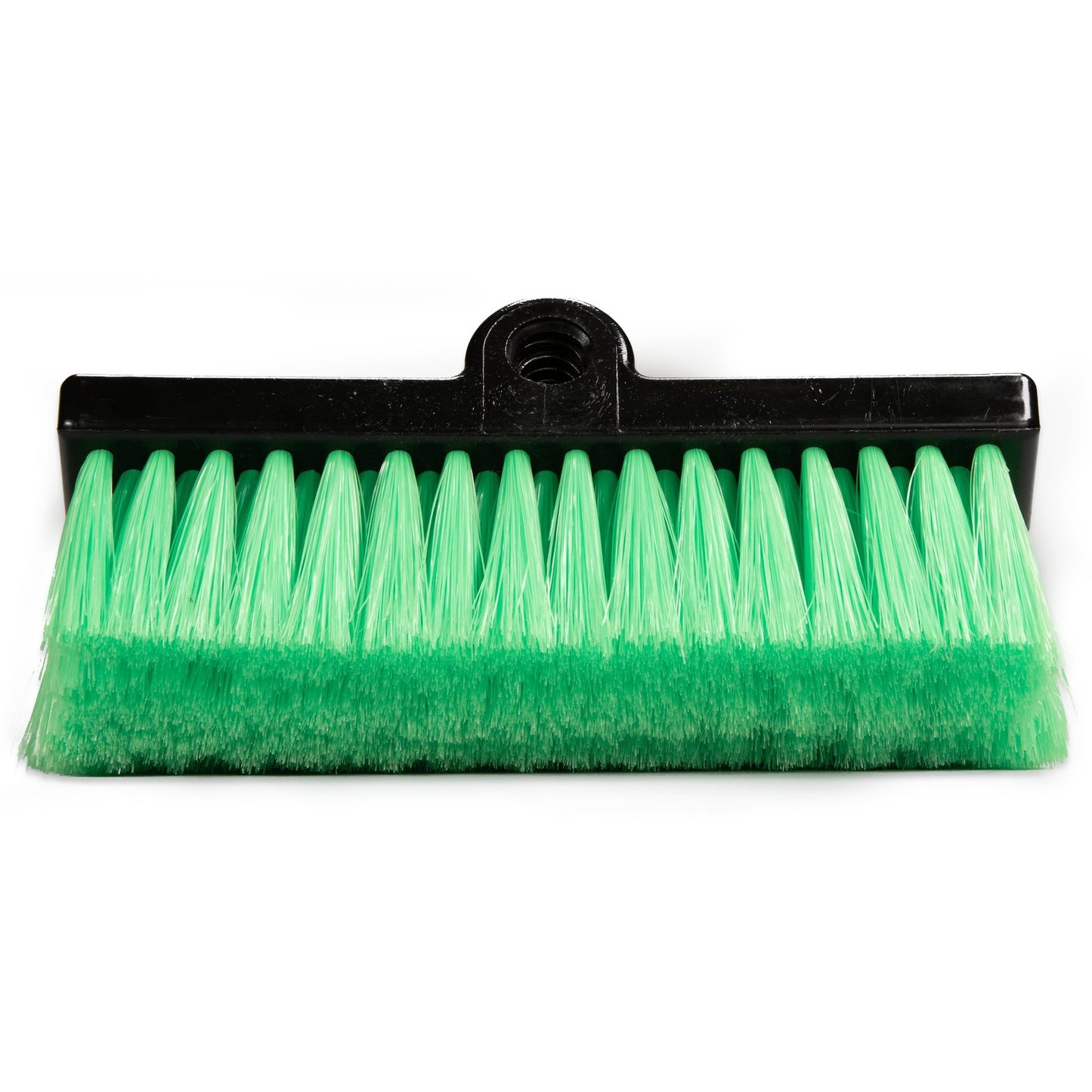 Carlisle 36129775 10" Green Flo-Thru Dual Surface Wash Brush with Nylex Bristles